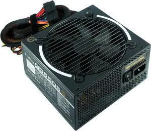 Ptcliss 550W GD550S ATX Gaming PC Power Supply 80+ Bronze PSU Non-Modular Power Supply Flat Black Cables