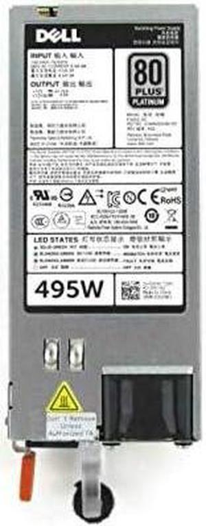UpBright 495W Power Supply PSU Compatible with Dell PowerEdge T320 T420 T620 R520 R620 R730 Server F495E-SO DPS-495AB A D495E-S0 E495E-S1 D495E-S1 3GHW3 N24MJ W4TTH 2FR04 450-AEBM 463-0735 GRTNK VKDD2