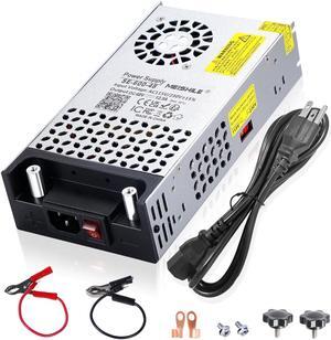 MEISHILE 48V 12.5A 600W Switching Power Supply Universal AC to DC Transformer Converter for LED Driver Strip Light Lamp, Machine, 120V 110V to 48Volt 3A 4A 5A 6A 8A 10Amp