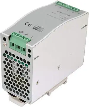 DR-75-24 75W DIN-Rail Power Supply, Single Output Industrial DIN-Rail Power Supply AC/DC Switching Power Supply