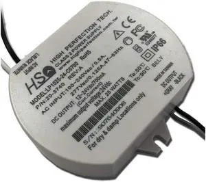 High Perfection LP1025-24-C0700 25W 700Ma Con. Cur. LED Power Supply 7