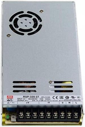 MW Mean Well Enclosed Type RSP-320W-12/13.5/15/2.5/24/27/3.3/36/4/48/5/7.5V PFC RSP Series 320W Single Output with PFC Power Supply (RSP-320-27)