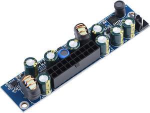 DC 12V PC Power Supply, 120W PSU Computer Power Supply Module with 24Pin ATXDC Input Cable for HTPC POS Digital Set-Top Boxes ITX Case Network Servers, Etc