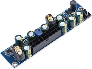 Alimentation PC DC 12V 300W Modulaire Nihcora - Pour Carte Mère Mini ITX, Connecteur 24 Broches, Sans Ventilateur