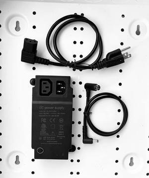 ATX LED AL-PS-51v96w Power Supply Meets UL62368-1 with 51 Volts 96 Watts, 1.88 Amps, for PoE 802.3af, 802.3at, NVR and Lighting. Fits into Structured Media Enclosures, 2.1mm DC Connector
