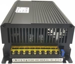 GIXAA DC Power Supply Variable 1500W Switching Power Supplyoutputdc Power Supply DC Power Supply Current Stabilizer Laboratory Bench Source with LCD Display (Color : Black, Output Voltage : 15V 100A)