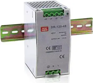 VEVEL 48V 2.5A 120W Single Output Industrial DIN Rail Power Supply DR-120-48