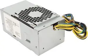 ciciglow TFX Power Supply, 180W/210W Optional Power Supply Motherboard 10pin and CPU 4pin Interface Replacement Computer Power Supply (HK280-72PP 180W)