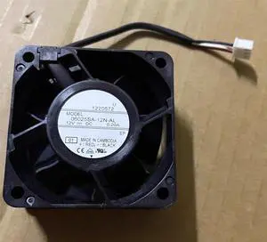 DC12V 0.20A 06025SA-12N-AL 6025 6cm 3-Wire Power Supply Silent Cooling Fan
