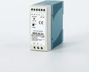 GTHURCS MDR-60-24 DIN-Rail Power Supply 24V 2.5 Amp 60W