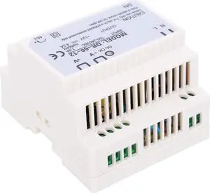Single Output Industrial DIN-Rail Power Supply, Output 12V 4.5A Operating Temp -10 to 50 °C Switching Power Supply Adapter