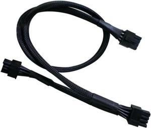 Suyitai Replacement for Corsair RM X PSU 8(Pin) to Dual 8(pin)(6+2) Pin PCIe Modular Power Supply Cable