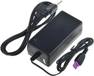 PK Power AC Adapter for HP Deskjet D1663 D2668 D2680 D5563 D5568 F2480 F2483 Power Supply Cord Charger PSU