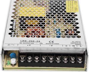 Switching Power Supply, Switching Power Supply 12V/24V LED Power Supply for Industry(LRS-250-24, pink)