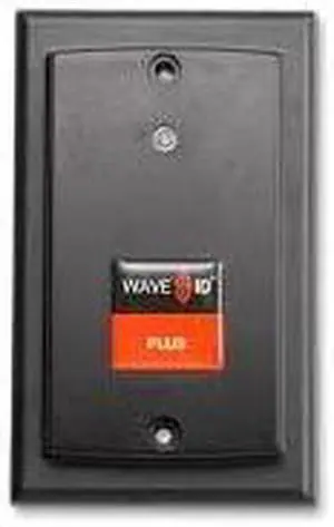Rfideas, Wave Id Plus, Black Suface Mount Rs232 Reader, 5V Ext Power Supply (Lps-0541Ps-M) Required