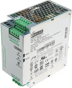 Phoenix Contact QUINT-PS/1AC/24DC/10 2866763 Power Supply, 24Vdc, 10A, 100-240VAC