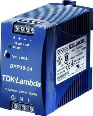 DPP50-15 DIN Rail Power Supply 15Vdc 3.3A 50W, 1-Phase