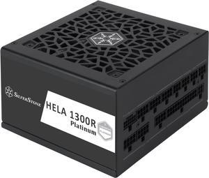 SilverStone Technology HELA 1300R Platinum ATX 3.0 / PCIe Gen 5 1300W Fully Modular Power Supply with Compact Dimensions, SST-HA1300R-PM