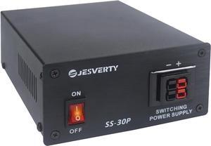 SS-30P 30Amps DC Regulated Universal Compact Bench Power Supply, AC-to-DC Power Convertor, 13.8V Fixed Output, Anderson Connectors & 1/4 inch Bingding Posts Dual Terminals, HAM&Amature Radio