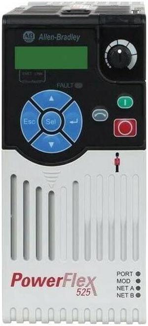 25B-D2P3N114 Power Flex 525 AC Drive 480V 0.75KW 1Hp VFD 25B-D2P3N114 Sealed in Box 1 Year Warranty Fast