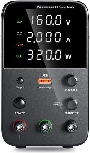 dc Power Supply Adjustable DC Power Supply 30V 10A 60V 5A Lab Power Source Stabilized Power Supply Voltage Regulator Switch 220V (Color : WPS1602H 160V 2A)