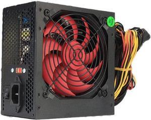 EU/AU/US MAX 700W PCI SATA ATX 12V Gaming PC Power Supply 24Pin / / Sata 700Walt 12CM Fan Computer Power Supply for BTC