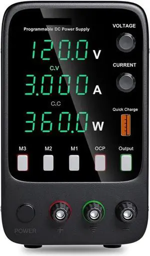 dc Power Supply USB Laboratory Power Supply 30V, 10A Adjustable DC Power Supply with Memory Function programmable Switching Power Supply (Color : APS1203H)