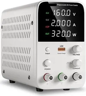 dc Power Supply Laboratory Workbench Power Supply 30V 10A Adjustable DC Power Supply Programmable Memory Function Switching Power Supply (Color : WPS1602B 160V 2A)
