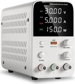 dc Power Supply Laboratory Workbench Power Supply 30V 10A Adjustable DC Power Supply Programmable Memory Function Switching Power Supply (Color : WPS305B 30V 5A)