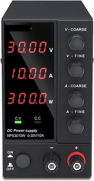 dc Power Supply 30V 10A WPS3010H DC Switching Power Supply 60V 5A programmable Laboratory Power Supply 120V 3A Repair Power Supply (Color : Digits4 NPS3010W)