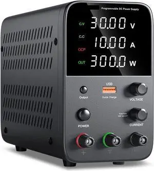 dc Power Supply 30V 10A WPS3010H DC Switching Power Supply 60V 5A programmable Laboratory Power Supply 120V 3A Repair Power Supply (Color : Digits4 WPS3010H)