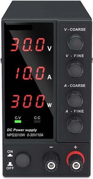 dc Power Supply 30V 10A WPS3010H DC Switching Power Supply 60V 5A programmable Laboratory Power Supply 120V 3A Repair Power Supply (Color : Digits3 NPS3010W)