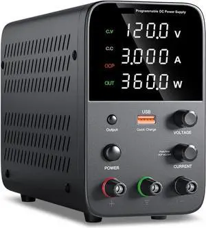 dc Power Supply 30V 10A WPS3010H DC Switching Power Supply 60V 5A programmable Laboratory Power Supply 120V 3A Repair Power Supply (Color : Digits4 WPS1203H)
