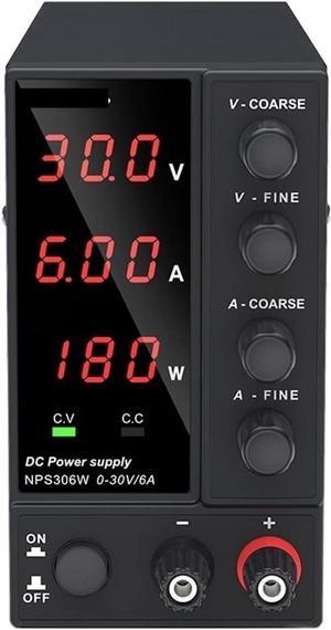 dc Power Supply 30V 10A WPS3010H DC Switching Power Supply 60V 5A programmable Laboratory Power Supply 120V 3A Repair Power Supply (Color : Digits3 NPS306W)