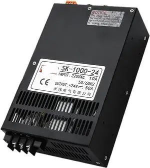 1000W Switching Power Supply SK-1000 0-12V 15 24V 36V 48V 60V 80V 110V 220V AC/DC 220VAC Adjustable Voltage High Power (Size : 110V, Color : 0-150V_1000W)