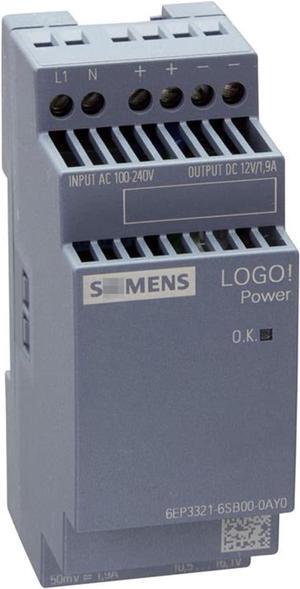6EP3321-6SB00-0AY0 12V/1.9 A Stabilized Power Supply 6EP33216SB000AY0 Sealed in Box 1 Year Warranty Fast Shipment