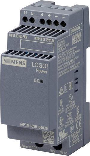 6EP3321-6SB10-0AY0 15V/1.9A Stabilized Power Supply 6EP33216SB100AY0 New in Box with Warranty