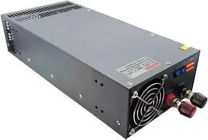1000W 12V 15V 24V Adjustable Switching Power Supply 27V 36V 48V 60V 72V 80V 90V 110V 220V AC to DC LED Industrial Switching Power Supply (Color : 220VAC, Size : 0-27V)