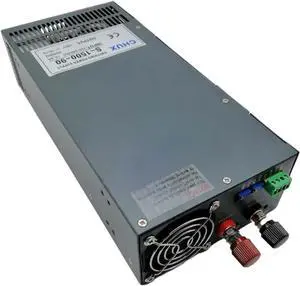 LINGERZ 2000W Adjustable 1500W 1000W Switching Power Supply DC 12V 15V 24V 36V 48V 60V 72V 80V 90V 220V 300V DC LED Power Supply (Size : 220VAC, Color : 0-110V_2000W)