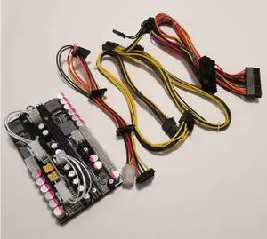 for PICO Box X7-ATX-500 PC Computer 500W high Power DC 24pin ATX Mini PSU Power Supply Dual Input 16~24V Wide Range Voltage,Power Converter