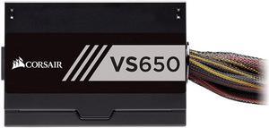 Power Supply VS650 for Active PFC 80plus EU Supporting Dorsal Line Silent Non-Modular