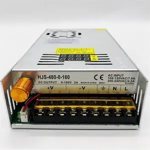 480W Switching Power Supply Voltage Adjustment 0-12V 5V 24V 36V 48V 60V 80V 120V 160V LED Dual Digital Display Power Supply (Color : 110/220V±15%, Size : 0-36V 15A)