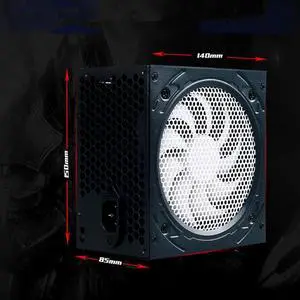 PSU for SpeedCruiser ATX 1050 1060 Power Supply of Double 6P GPU Rated 500W Peak 600W Power Supply GT-680WS