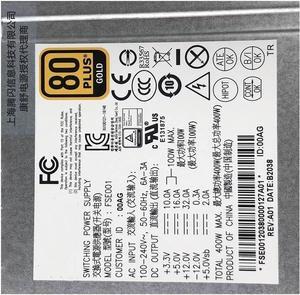 FSE001 for Flex Small 1U Mute Industrial Control NAS Machine 400W Power Supply 80 PLUS GOLD