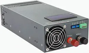 1000W AC-DC Converter Digital Display Current Voltage Adjustable Switch Regulated Power Supply DC 0-12V 0-83A for Computer Project, LED Strip Lights, 3D Printer