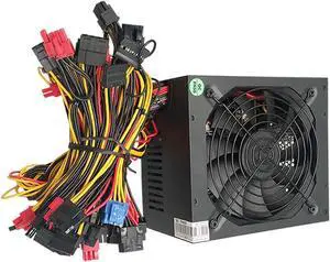 Multichannel Graphics Card Power Supply 1800W, Modular Mining Power Supply PSU for 8 GPU ETH Rig Ethereum Mining Machine 170240V