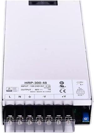 HRP-300-48 48V/7A/336W DC Single Output Switching Power Supply with PFC Function
