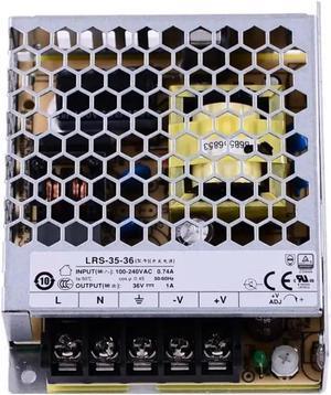 LRS-35-36 36VDC/1A/36W Single Output Switching Power Supply