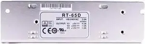 RT-65D 5V/24V/12V AC/DC 68W Three-Way Output Switching Power Supply