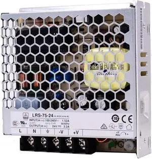 LRS-75-24 24VDC/3.2A/76W Single Output Switching Power Supply